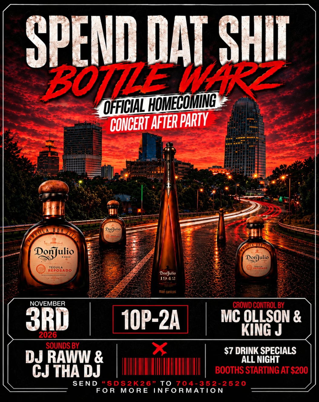 Spend Dat Shit Bottle Warz